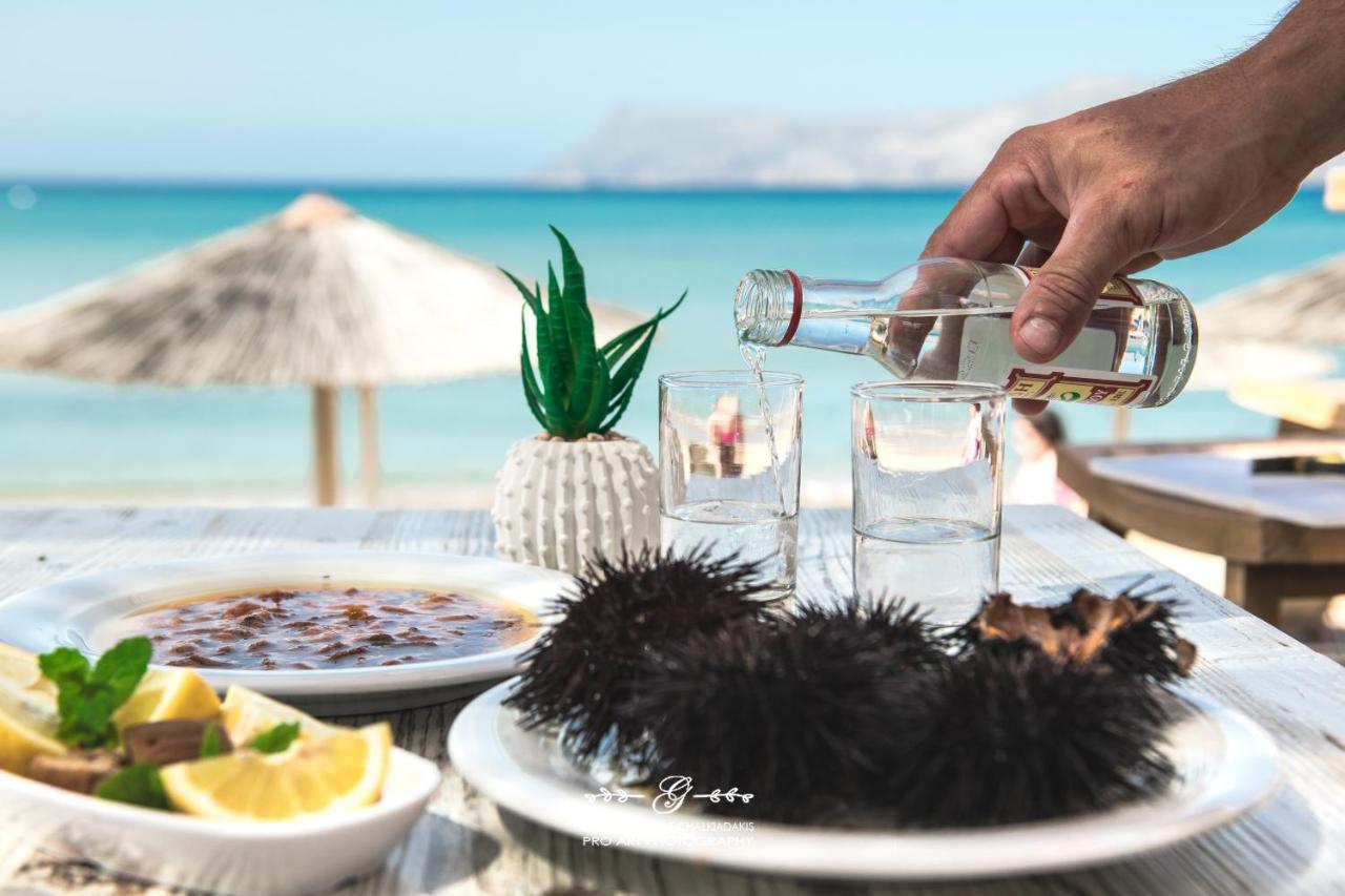 Molos Beach Rooms كيساموس المظهر الخارجي الصورة